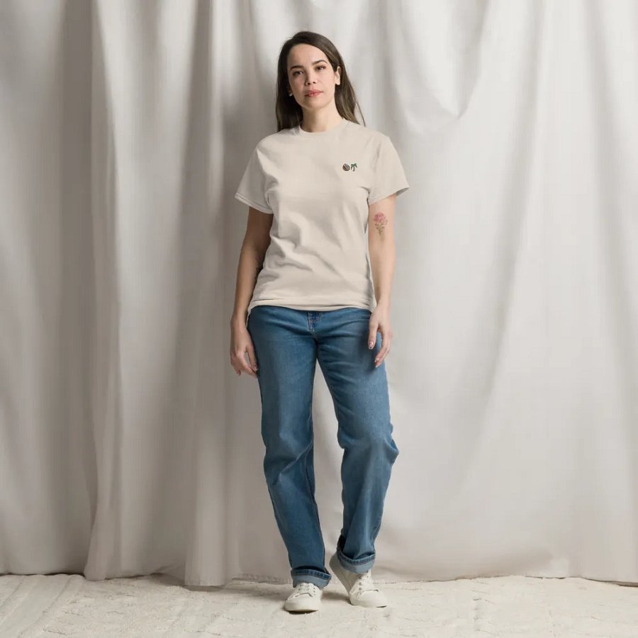 🥥🌴 Coconut Tree Embroidered Tee product image (6)