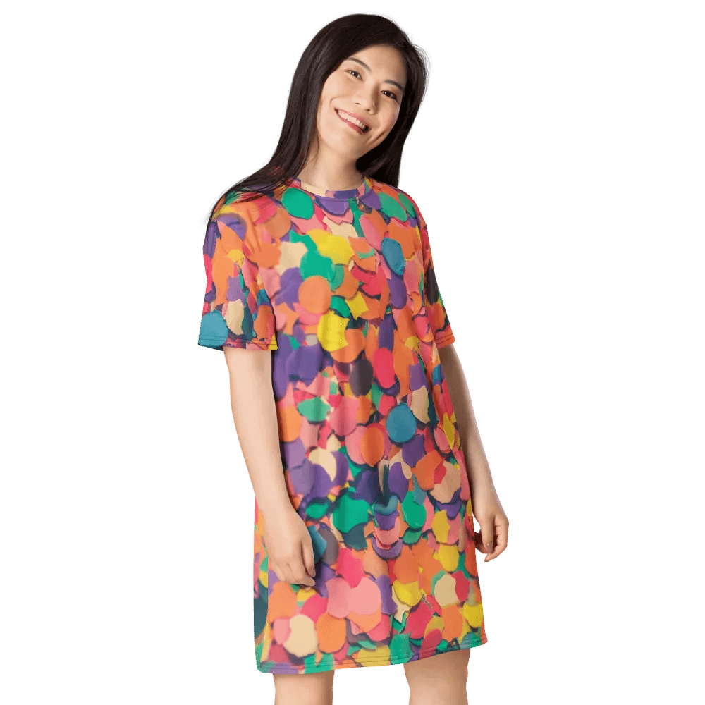 Visual Effects™ Fetti T-Shirt Dress product image (8)