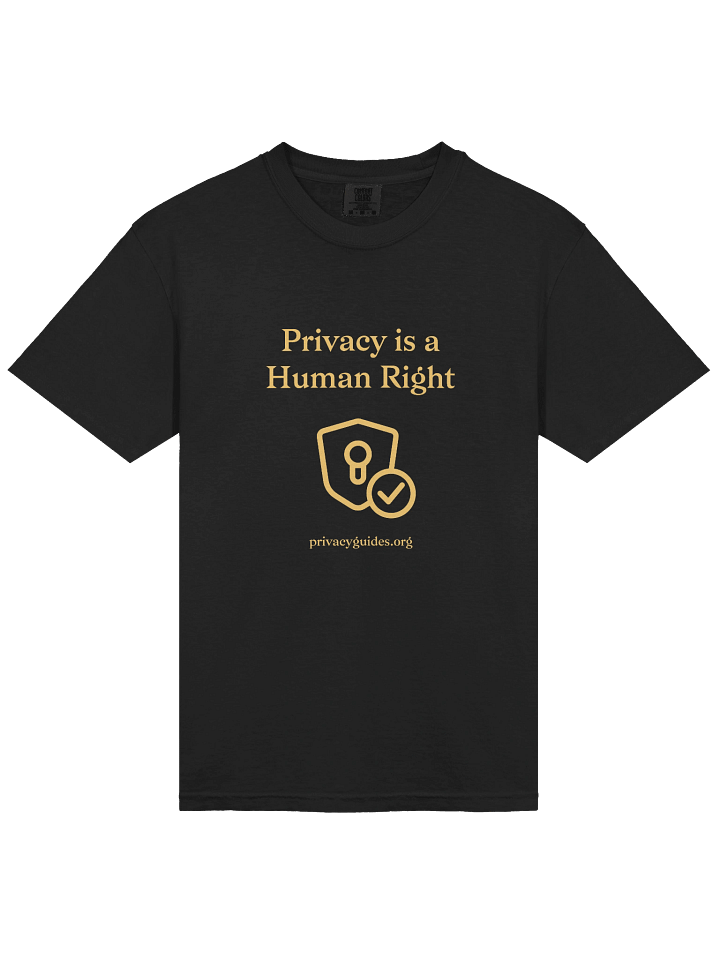 Privacy is a Human Right - Heavyweight T-Shirt (Comfort Colors) product image (1)