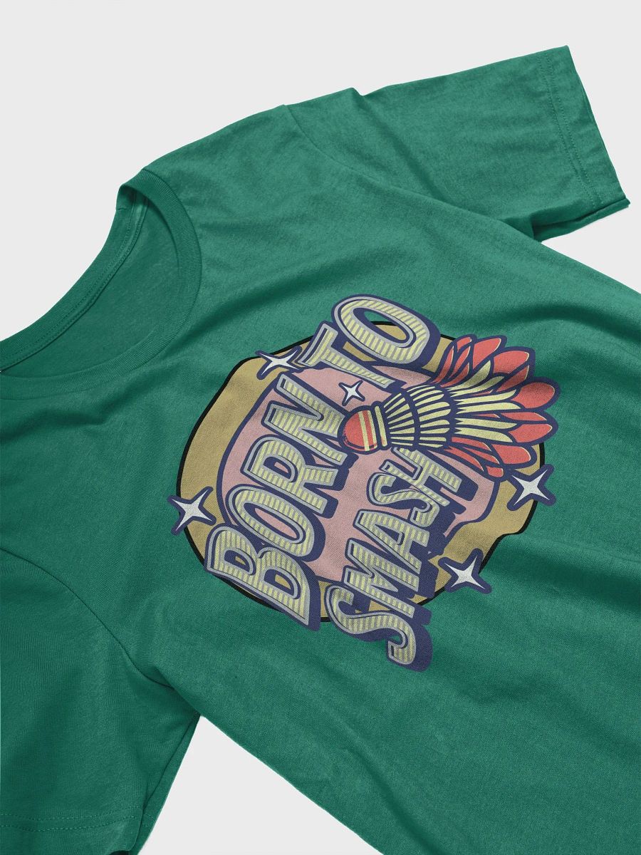 Born To Smash Badminton Shuttlecock Dynamic Tee product image (26)