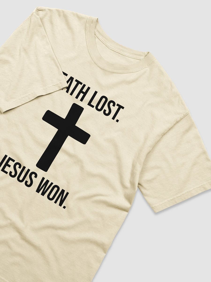 Death Lost, Jesus Won – Victory in Christ T-Shirt product image (30)