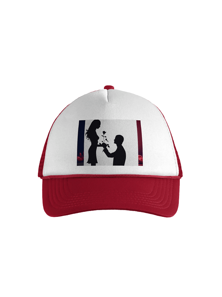 Ethereal Love Silhouette Trucker Hat product image (1)