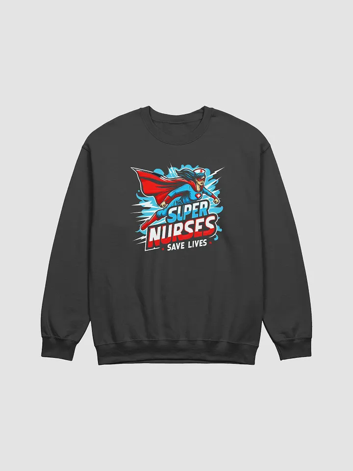Super Nurse: Heroic Crewneck Sweatshirt product image (5)