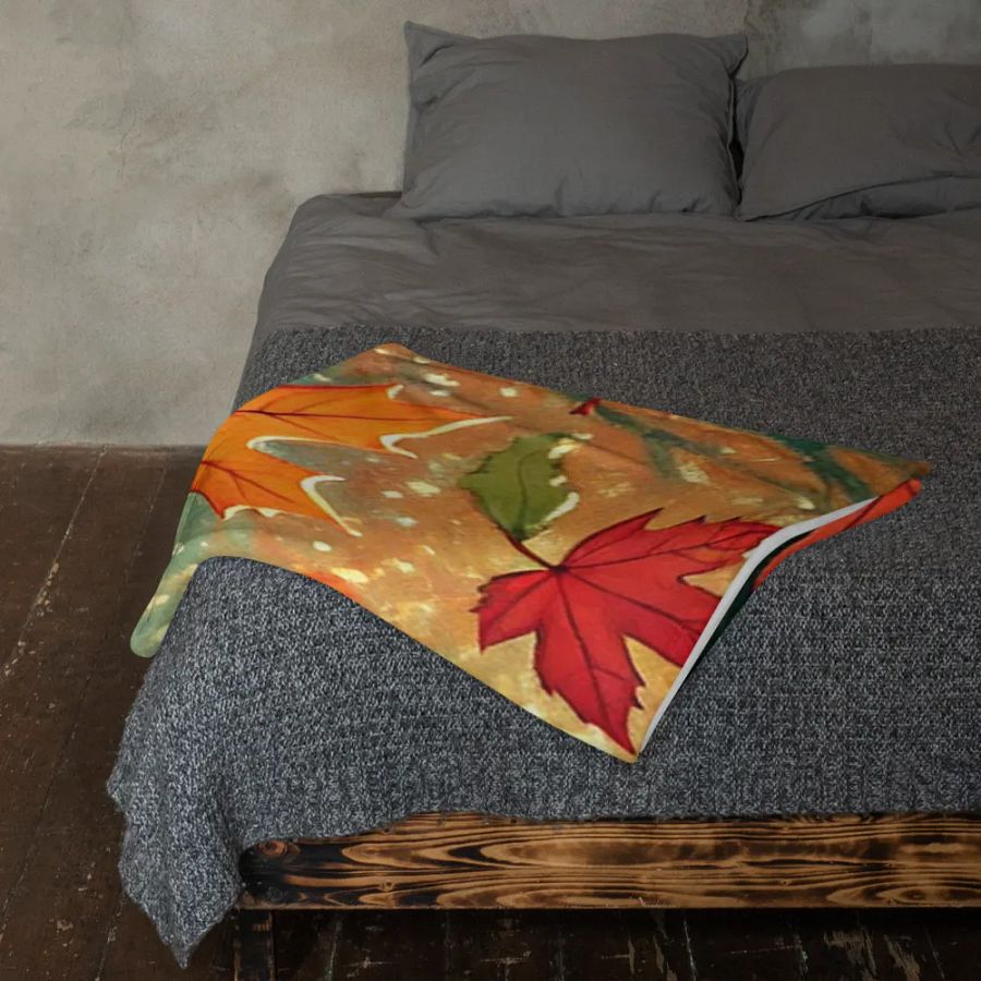 Autumn Joy Snuggly Soft Throw Blanket product image (12)