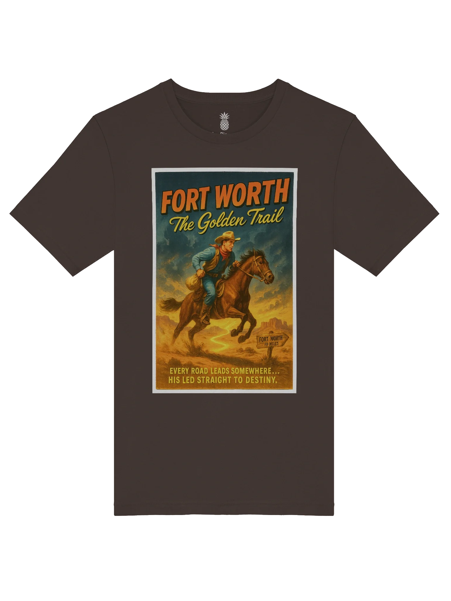 Fort Worth, Texas Vintage Cowboy Concert Tee Fit Unisex T-Shirt product image (17)