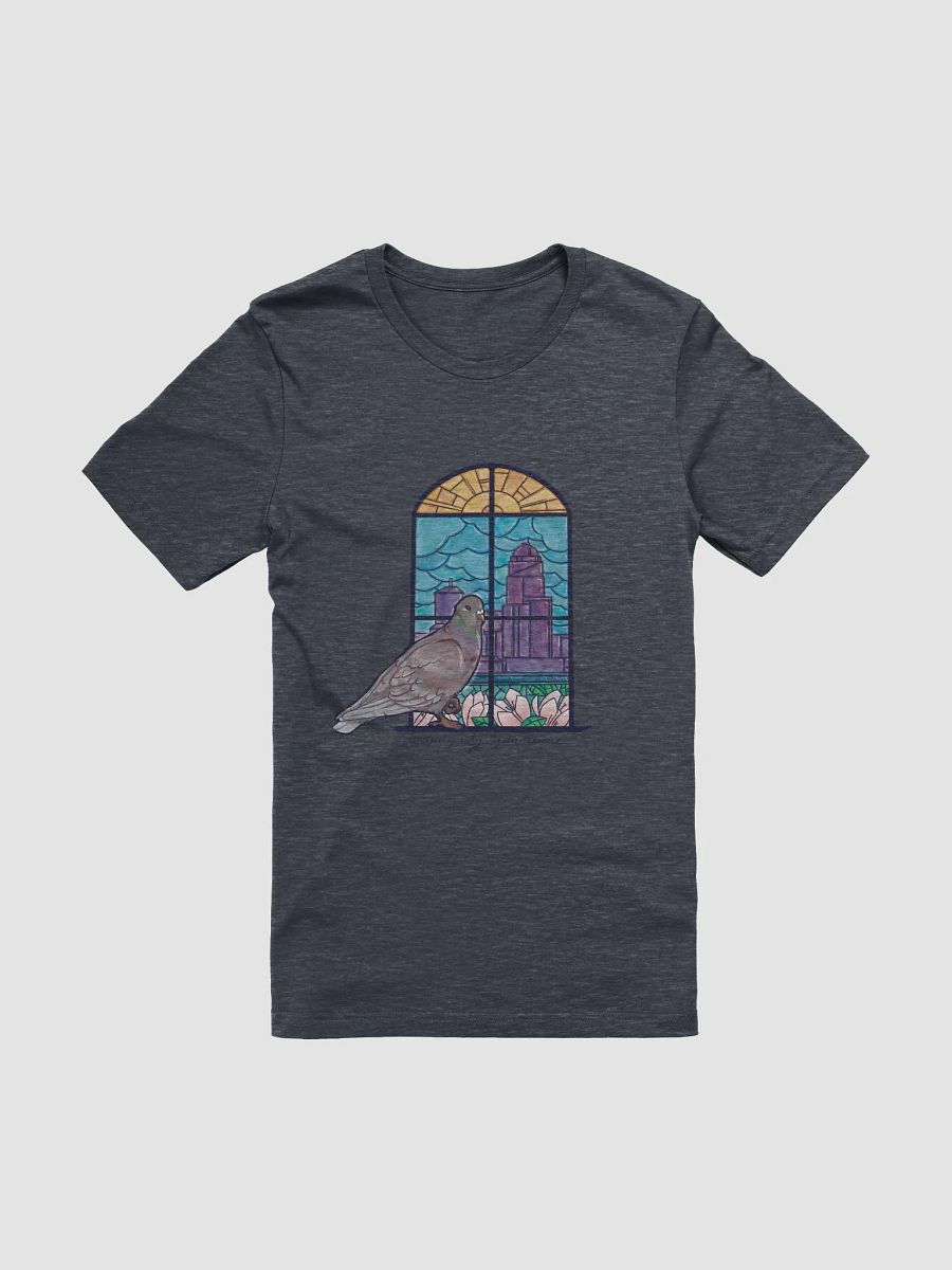 Pigeon Stained Glass T-Shirt product image (1)