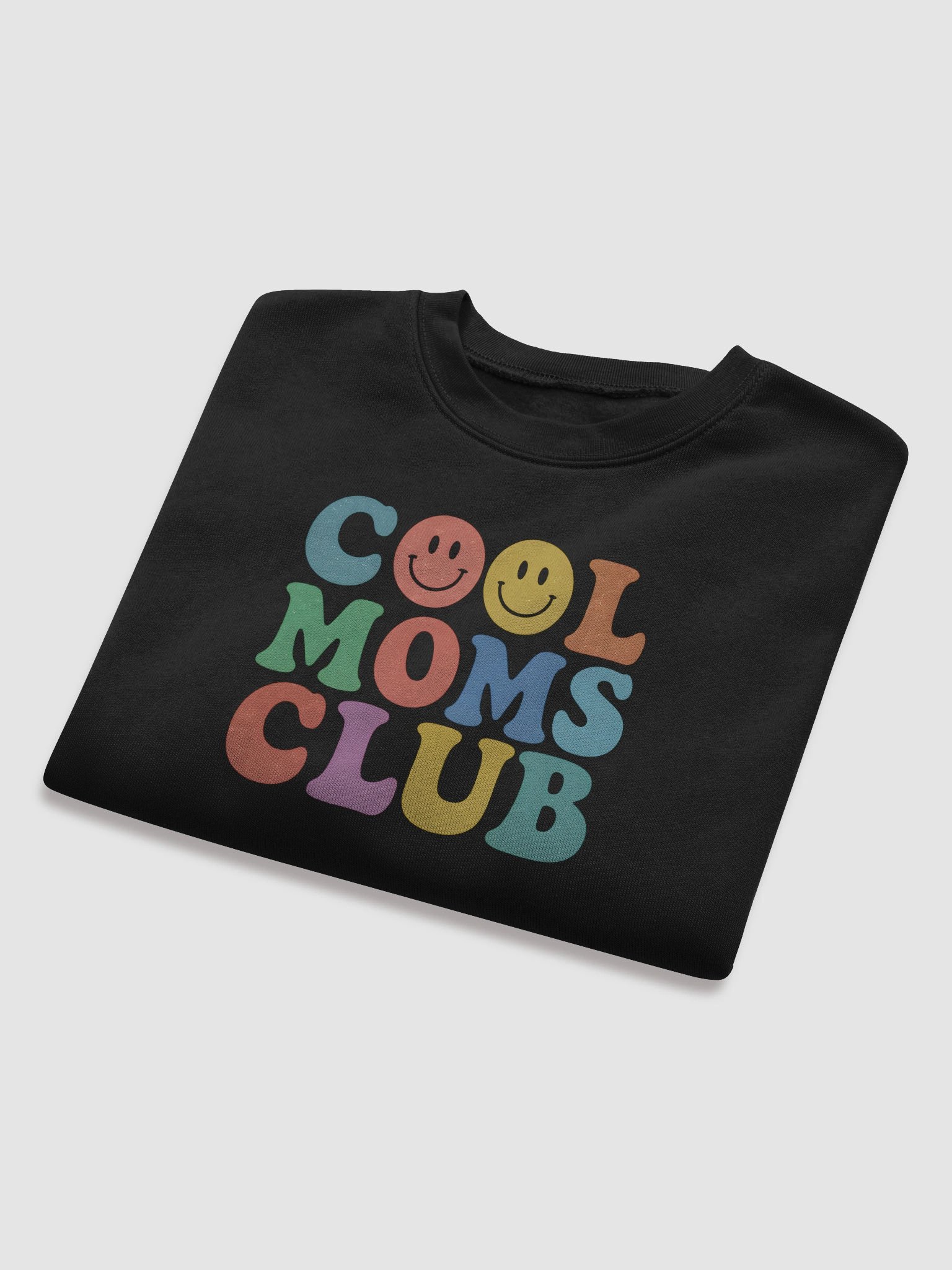 Cool Moms Club Crop Top | Retro Color Pop Mom Tee | Cute & Fun Mother’s Day Gift product image (8)