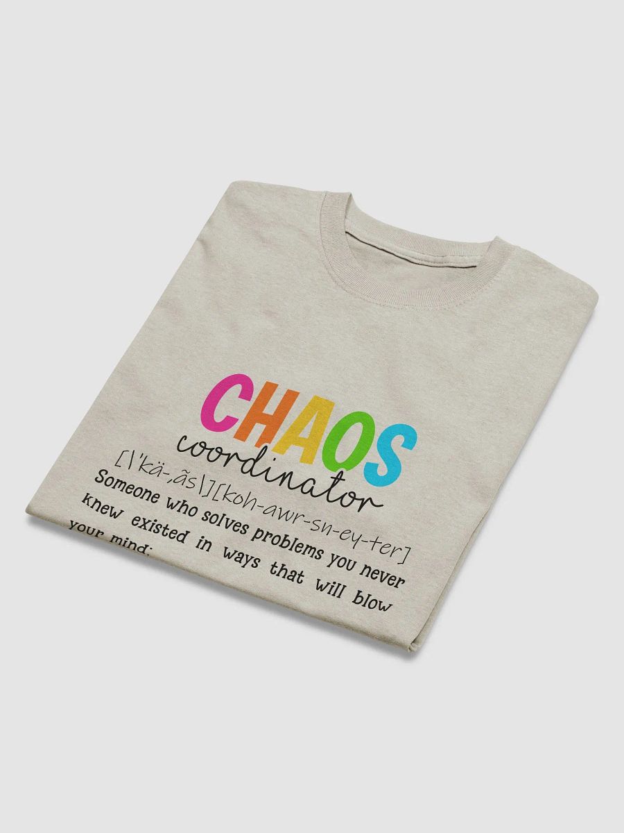 Chaos Coordinator T-Shirt product image (17)