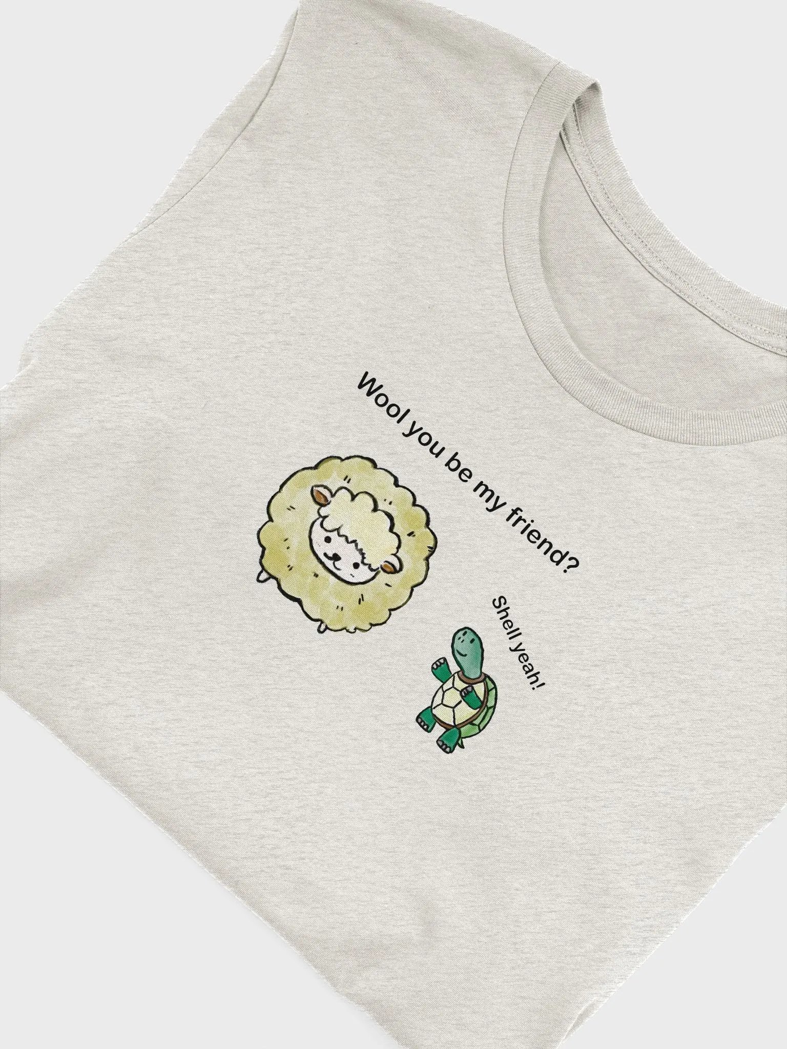 Fluffy Friends Cartoon T-Shirt product image (45)