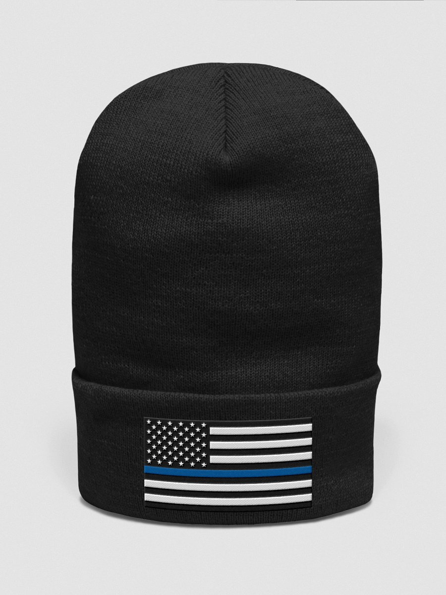 Yupoong Beanie-Blue Line product image (3)