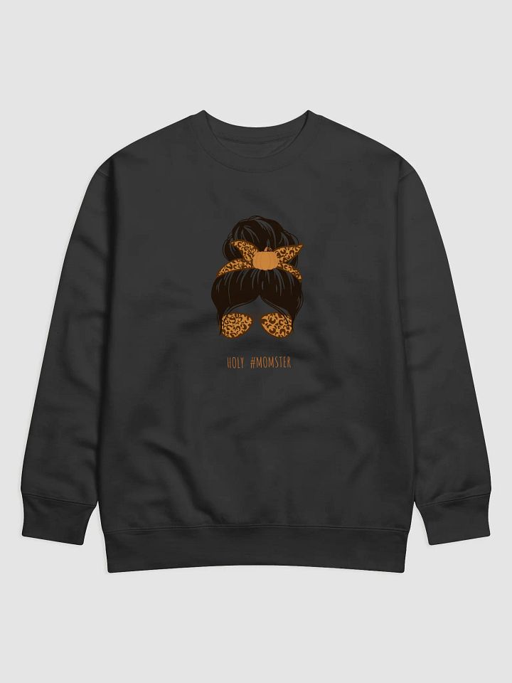 HOLY MOMSTER Halloween Party Leopard Print Sweatshirt product image (1)