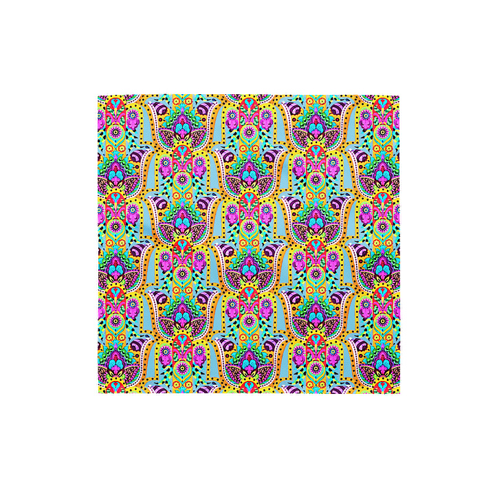 Radiant Hamsa Bloom - Bandana product image (1)