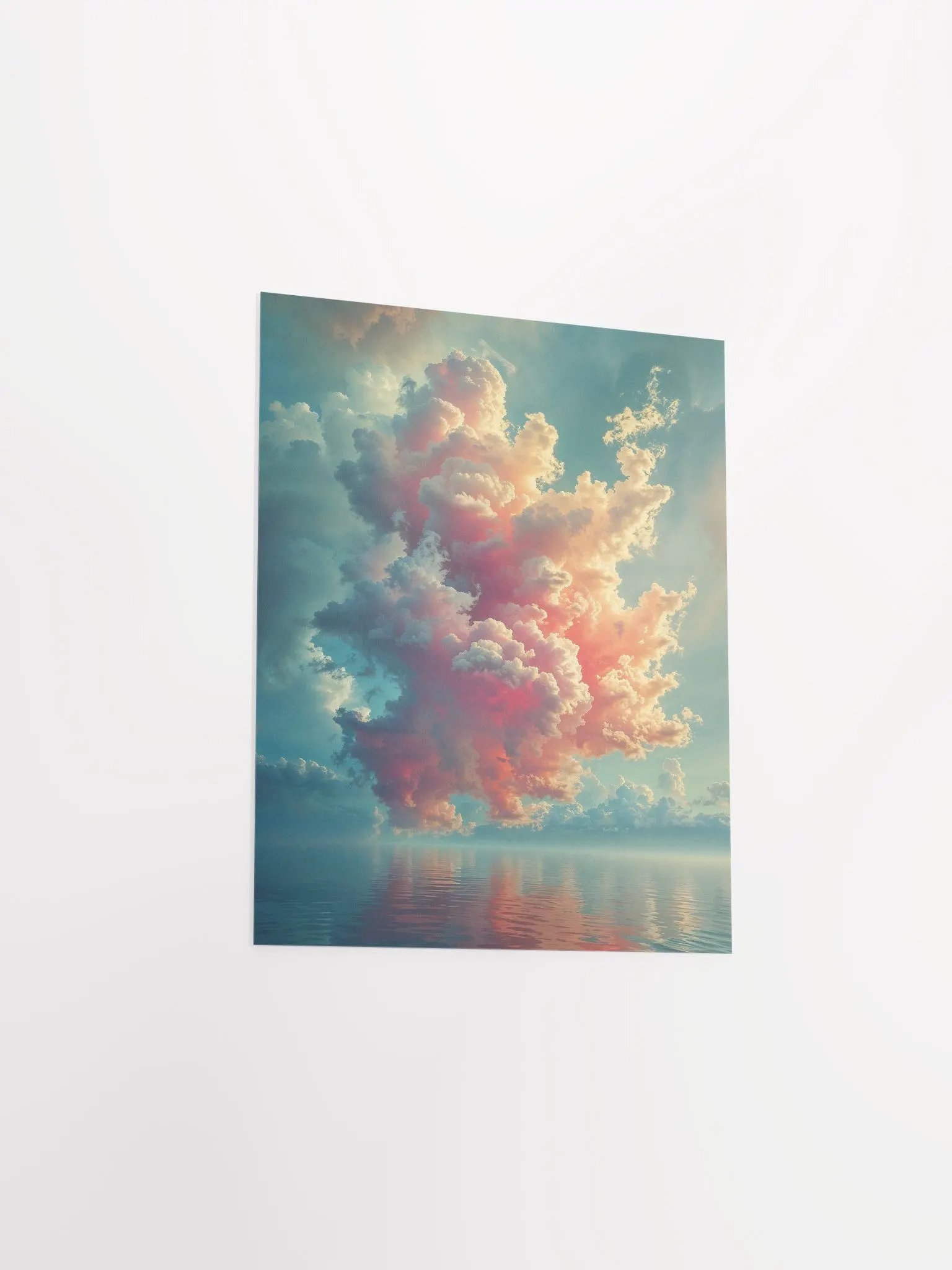 Vibrant Cloud Reflections Poster product image (18)