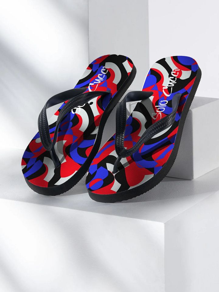 Marble Sublimation Flip-Flops product image (1)