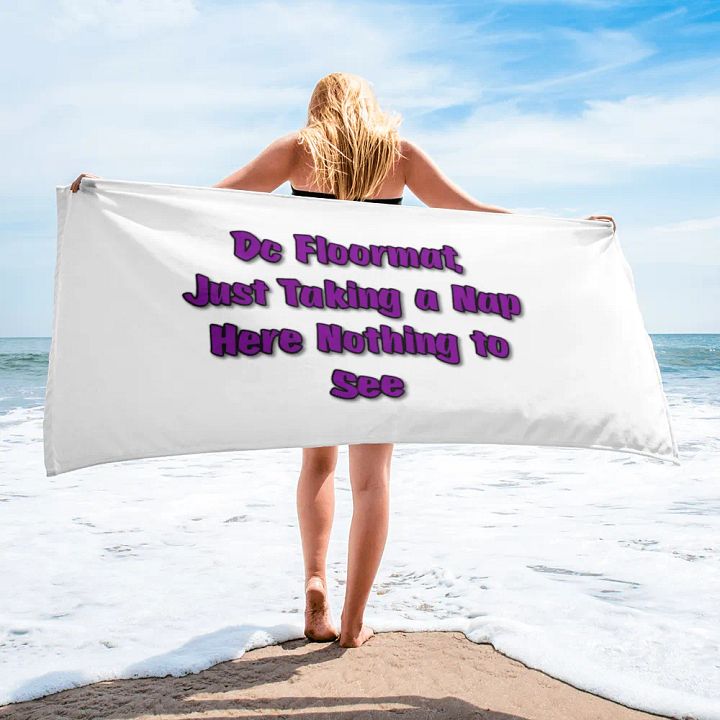 Napping DC Floormat Towel product image (2)