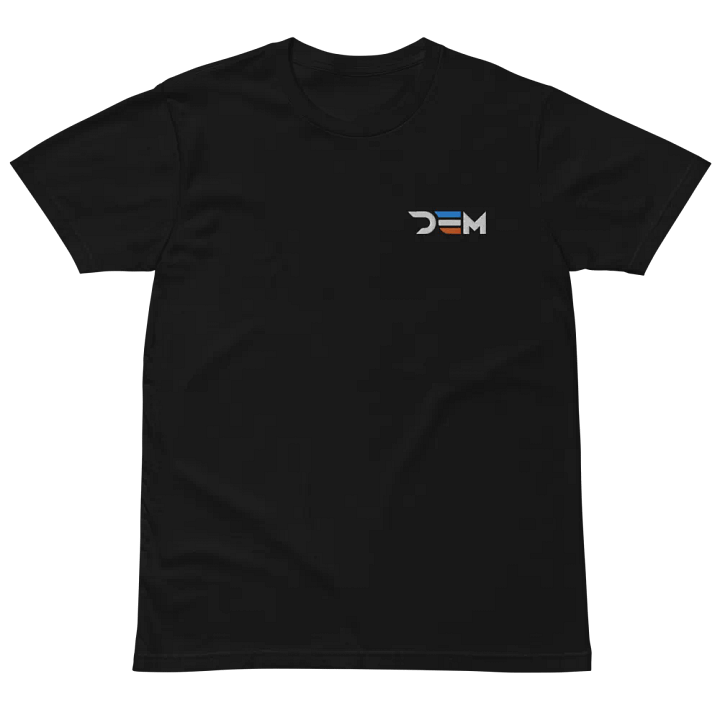 Dem Black Shirt (Embroidered) product image (2)