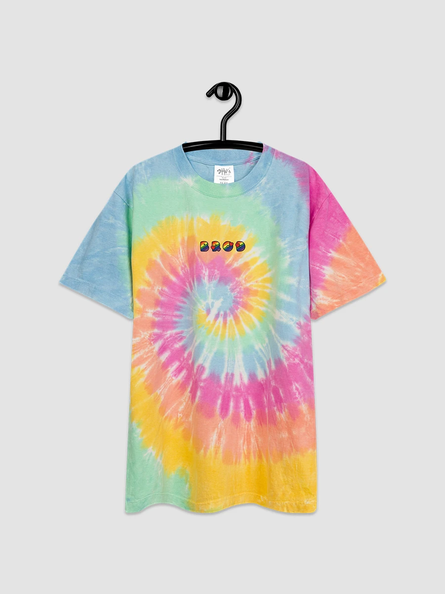 Bród Meaning Pride - Tie-Dye Embroidered Irish / Gaeilge / Gaelic T-shirt for PRIDE 🏳️‍🌈 product image (6)