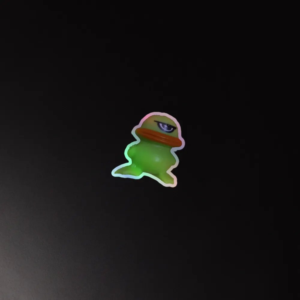 Bath Guy Holo Sticker product image (2)