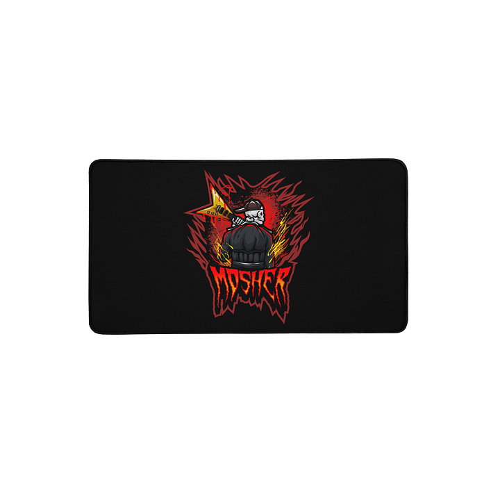 MOSHER GUITAR LOGO DESK MAT product image (2)
