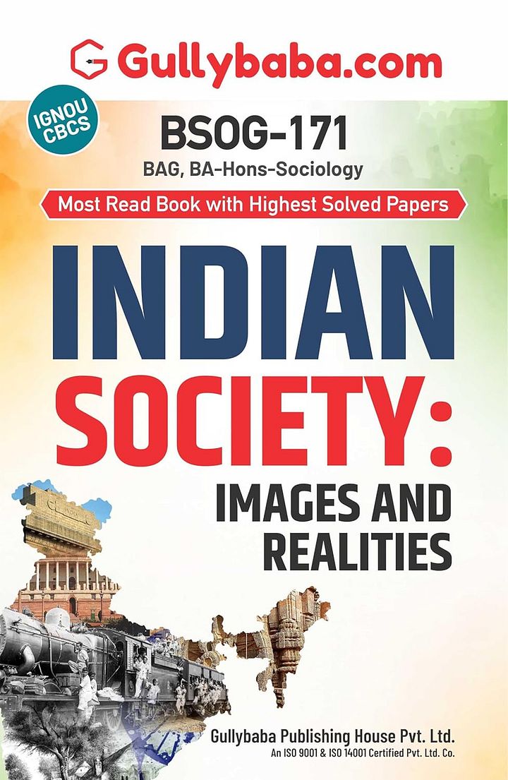 IGNOU BSOG-171 Indian Society: Images and Realities product image (1)