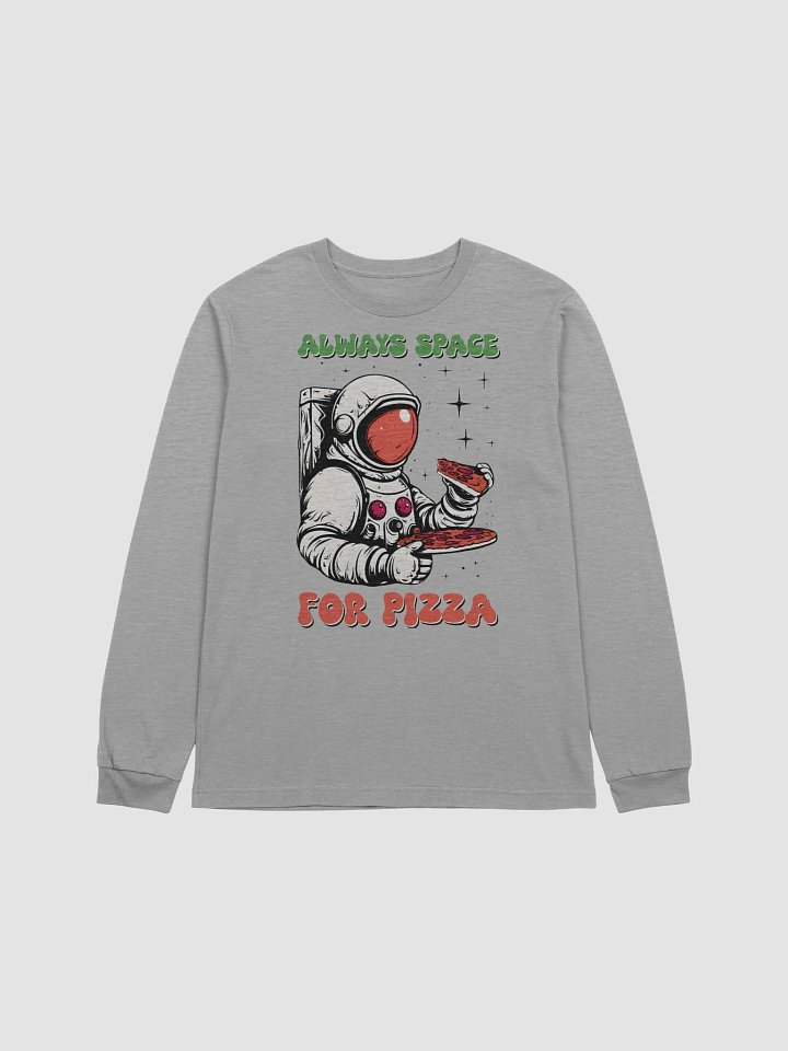 Space for Pizza Long Sleeve Tee product image (2)