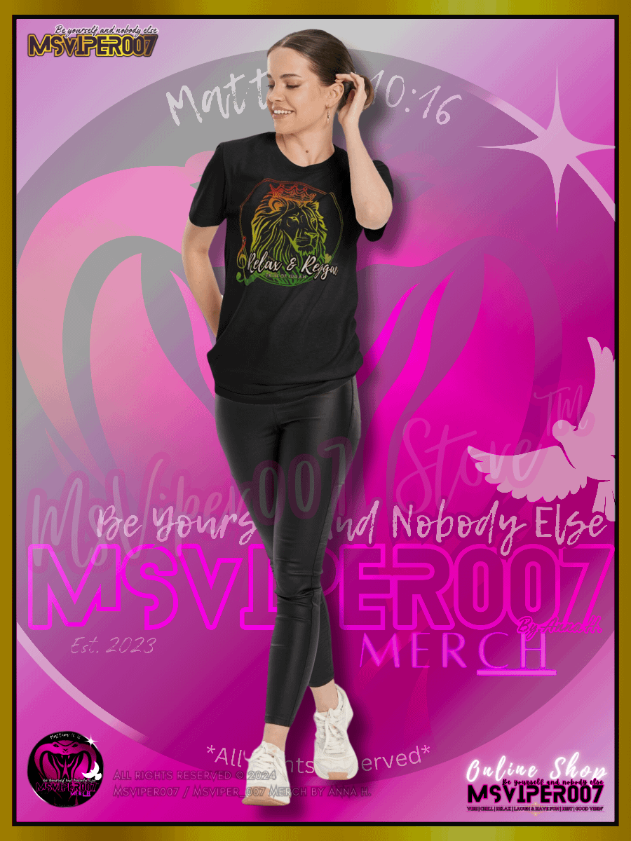 T-Shirt - MsViper007's "Relax & Reggae™ [V2]" Comfort T-shirt By Anna H. product image (6)