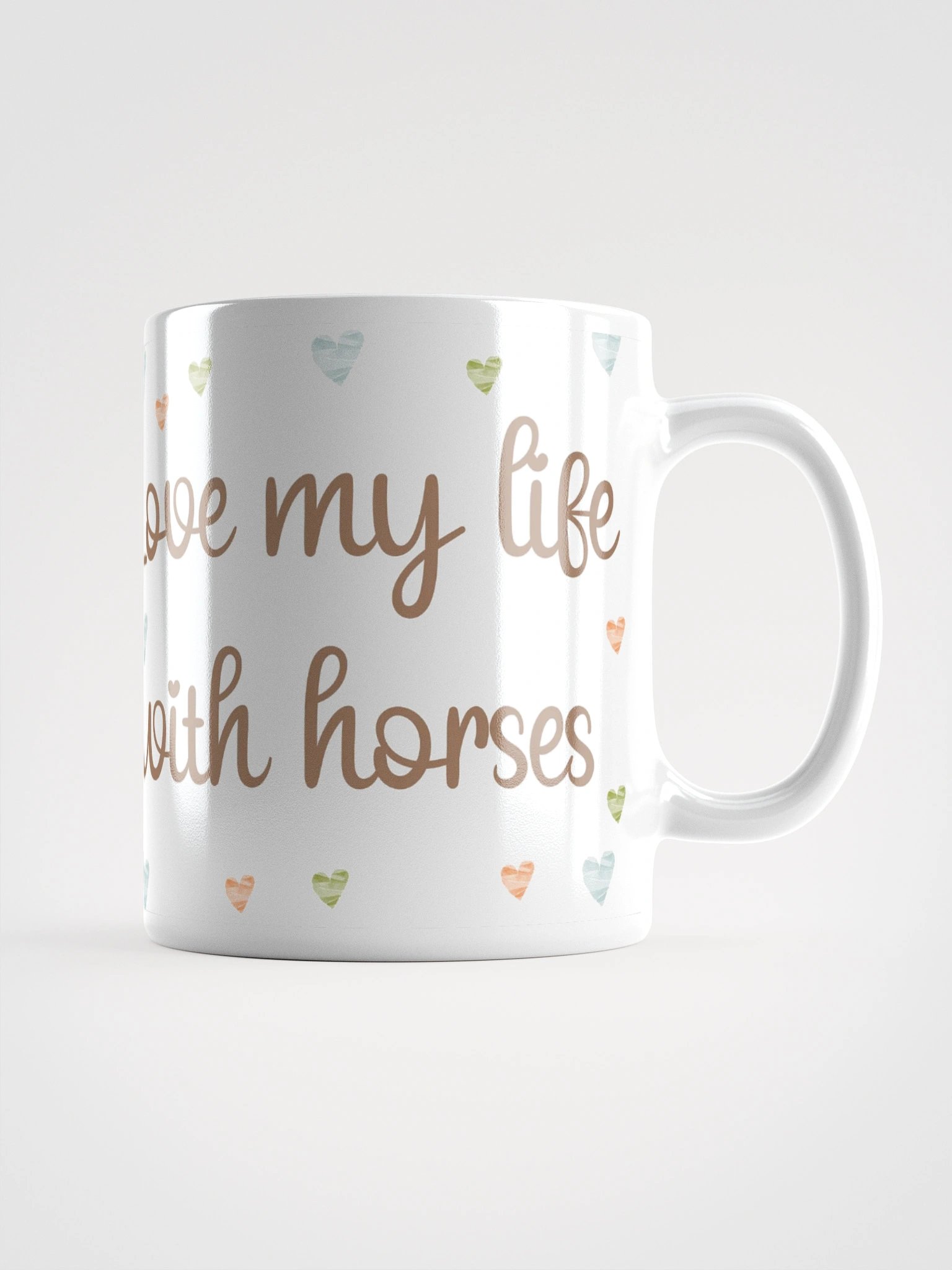 Love My Life with Horses Mug product image (4)