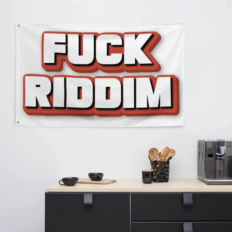 F*CK RIDDIM Flag product image (6)
