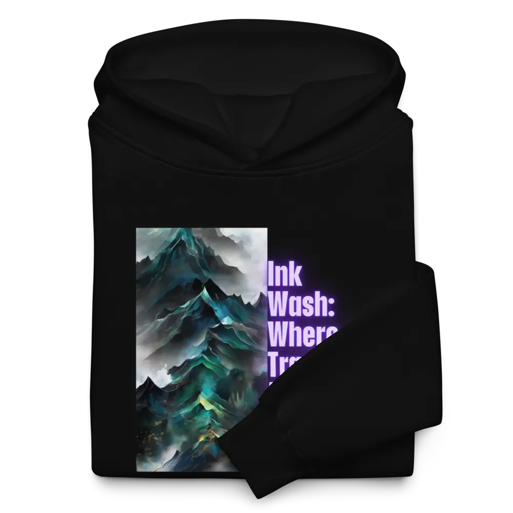 Ink Wash Elegance Hoodie product image (11)