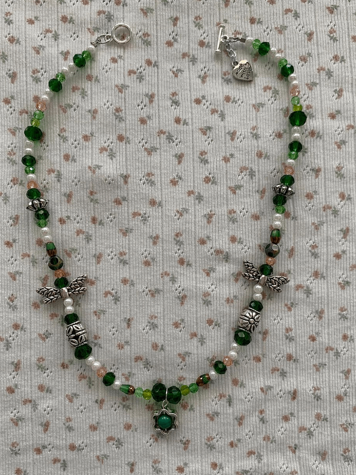 Malachite Dragonfly Necklace product image (1)