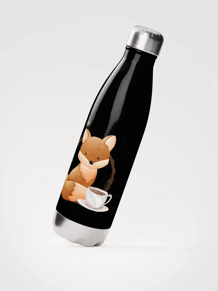 Coffee with Peach | Stainless Steel Water Bottle product image (2)