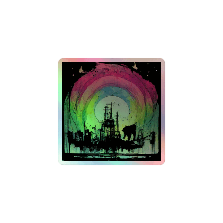 Lunar Industrial Holo Sticker Set product image (1)