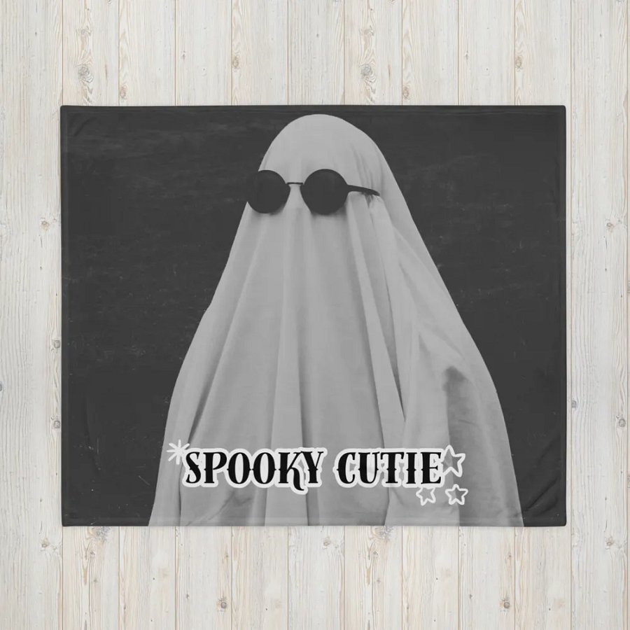 Spooky Cutie Throw Blanket product image (1)