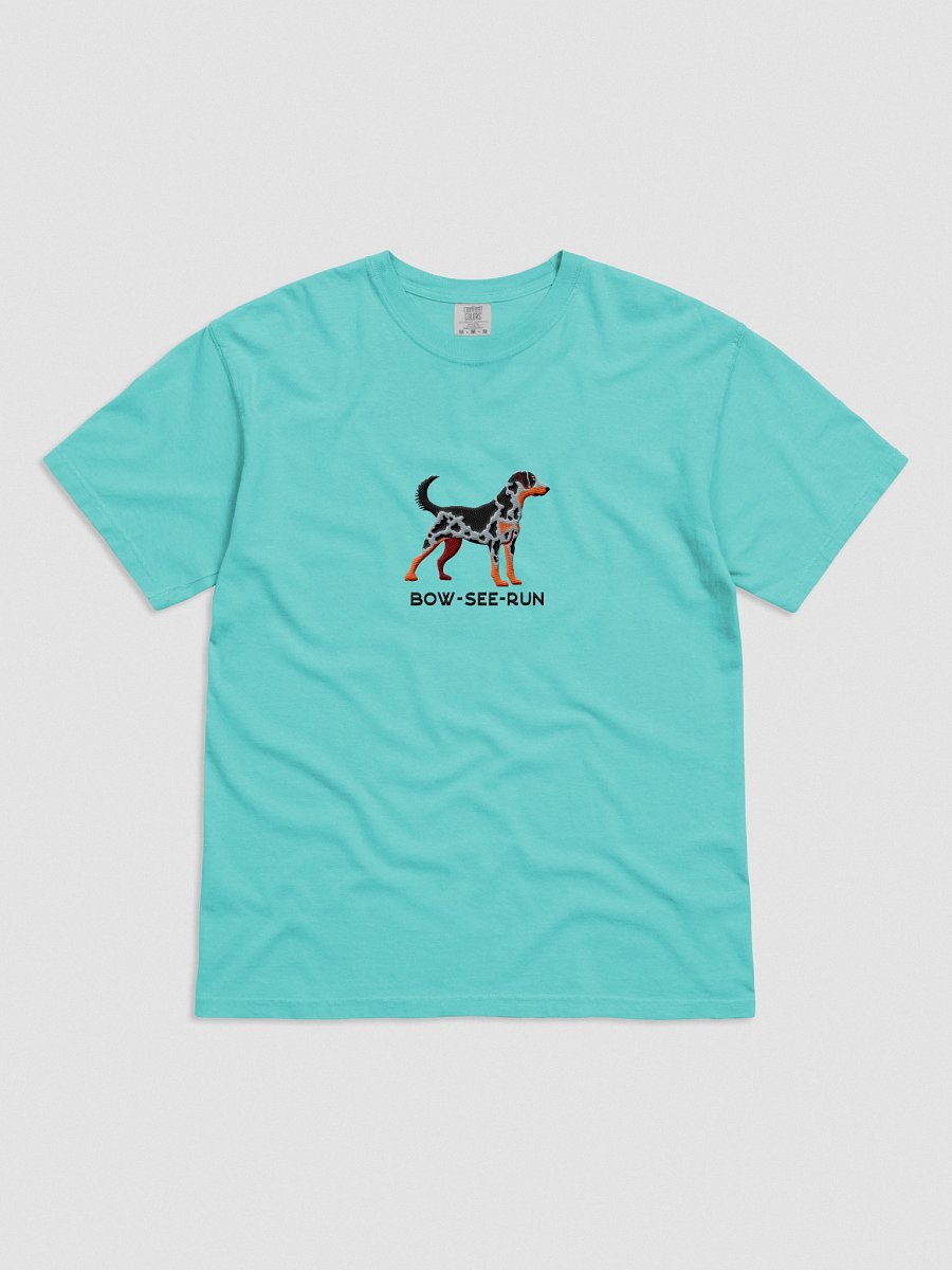 Bow-See-Run T-Shirt(Embroidered) of a Beauceron(Harlequin) product image (31)