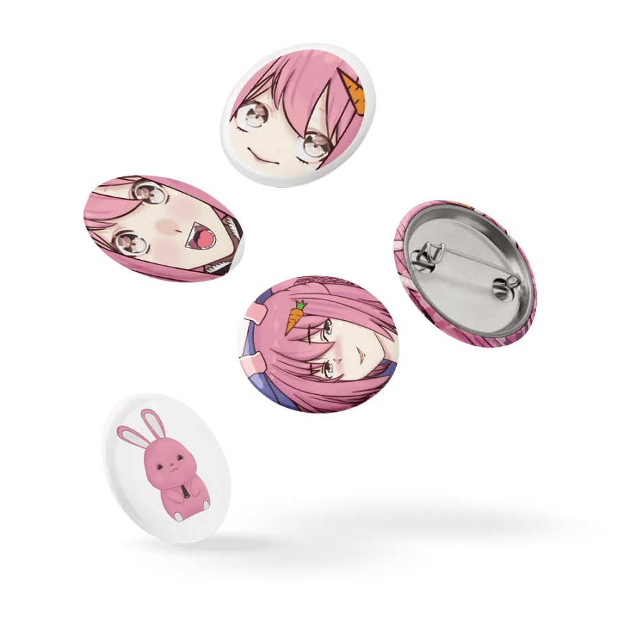 【NEW MODEL DEBUT】Cooky Usagida + Pon Pon Buttons product image (9)