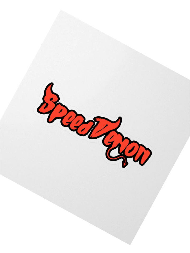 Speed Demon Sticker product image (2)