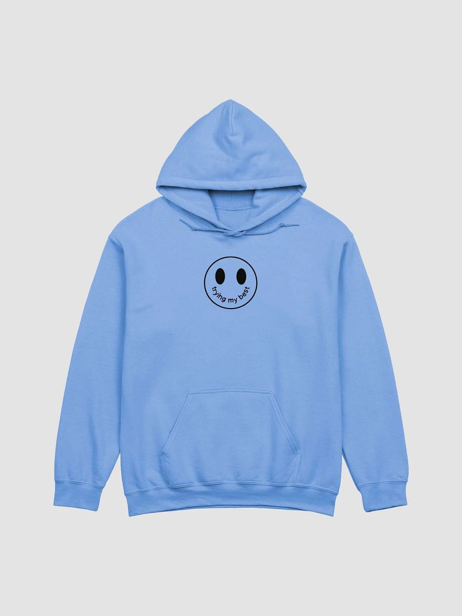 trying my best hoodie (black logo) product image (3)