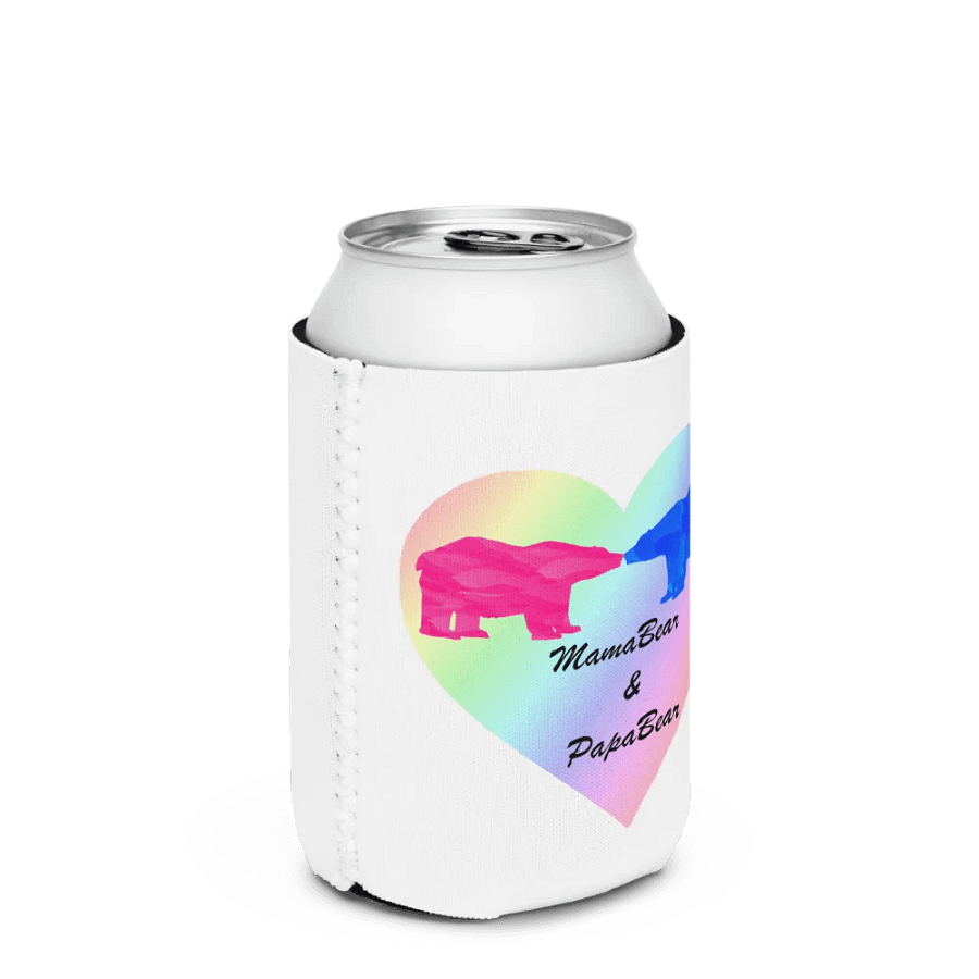 Mama & Papa Bear Coozie Can Cooler product image (3)