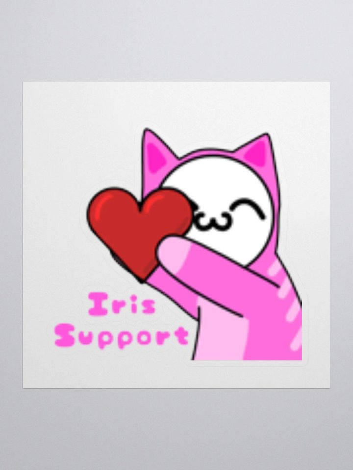Iris Support sticker product image (1)