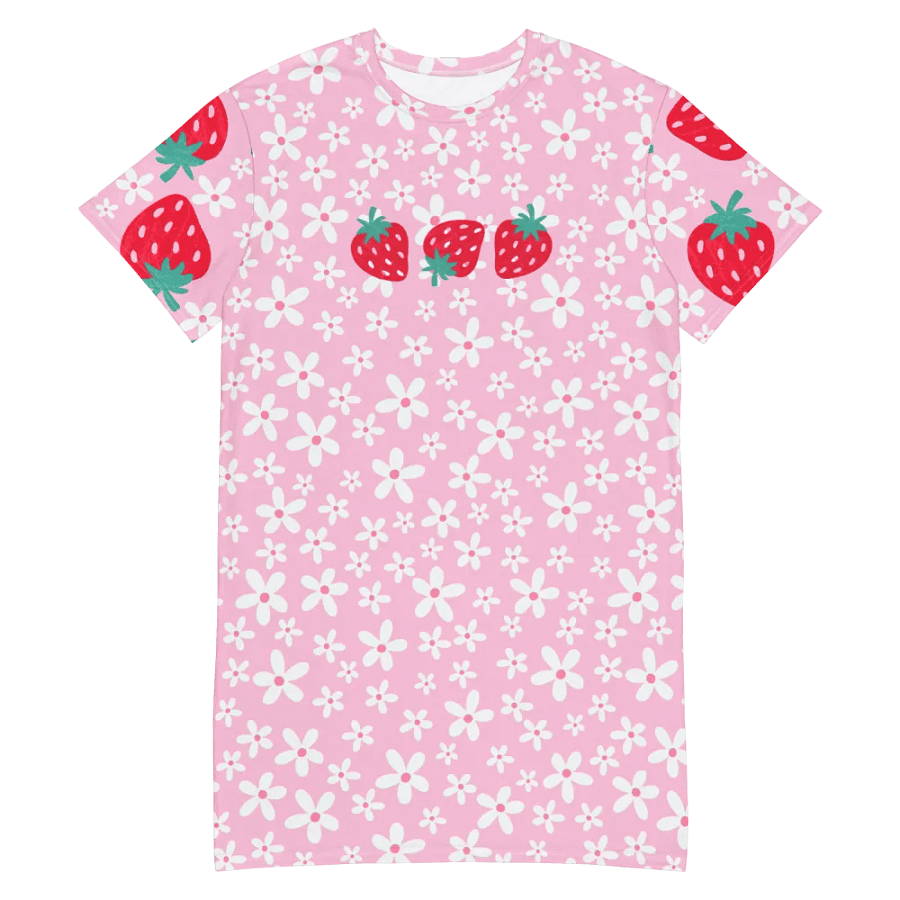 Strawberry Fields Forever T-Shirt Dress product image (2)
