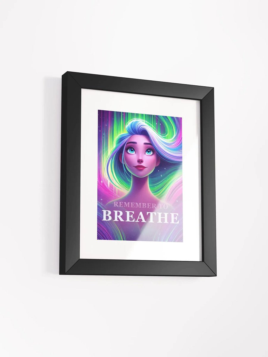 Remember to Breathe Framed Poster product image (1)