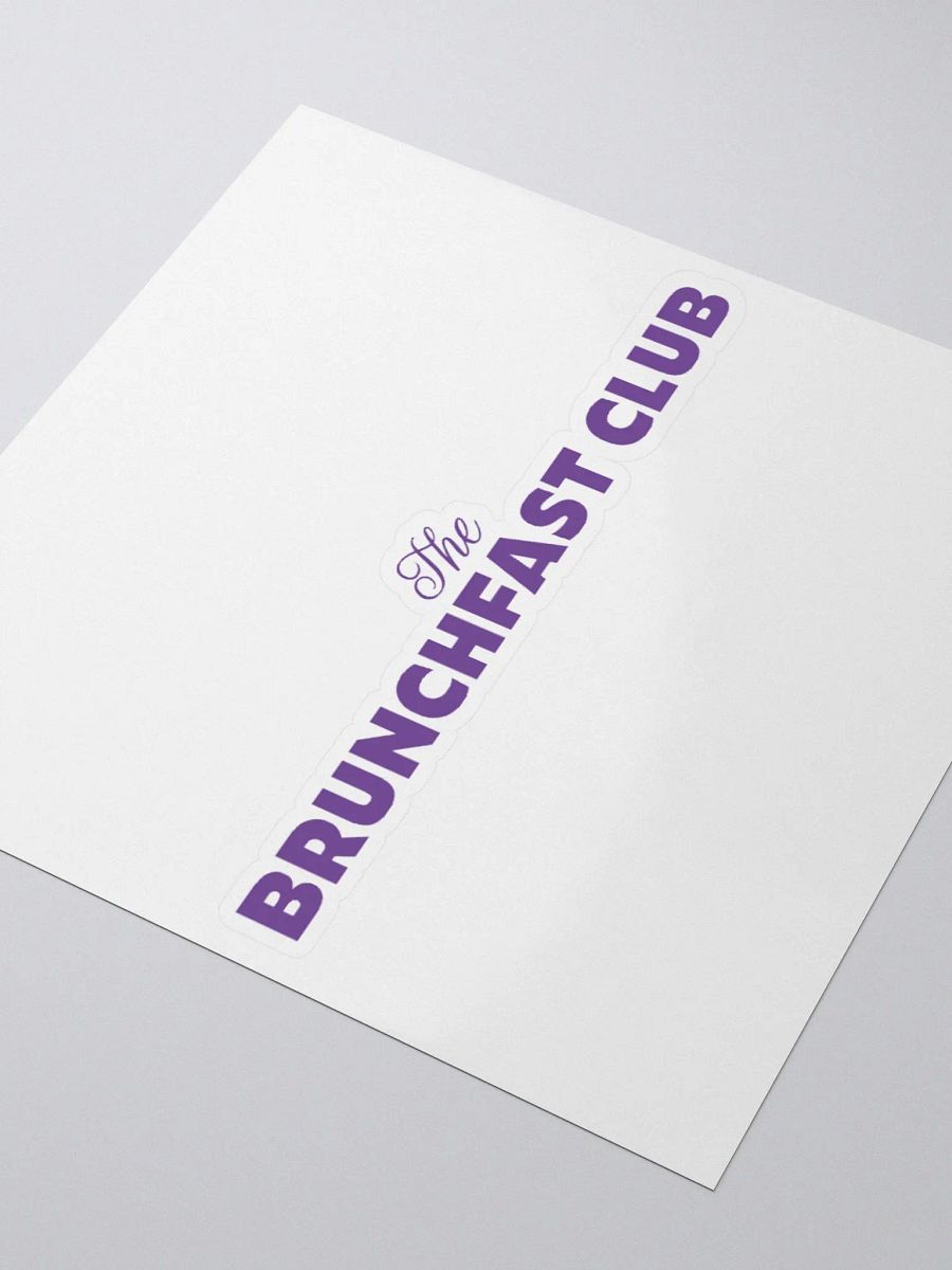 Brunchfast Club Sticker product image (7)