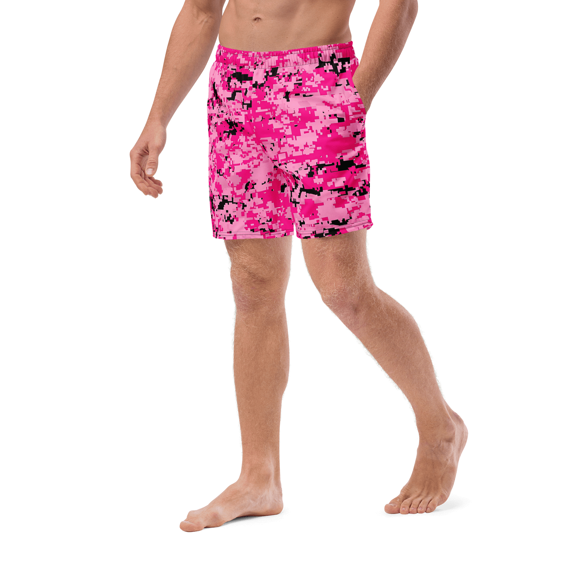 Ocean Pink All-Over Swim Shorts product image (5)