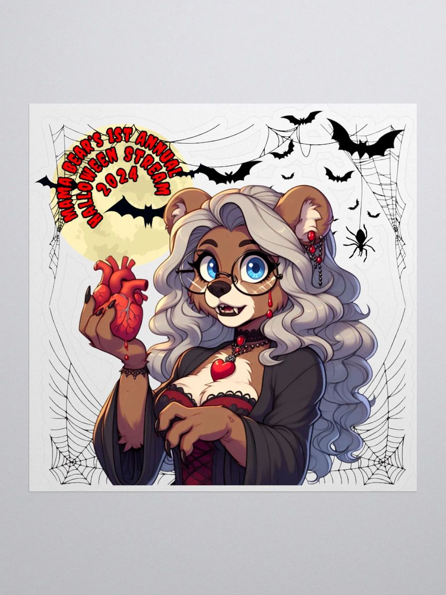 Gothic Vampire Mama Bear Stickers product image (2)