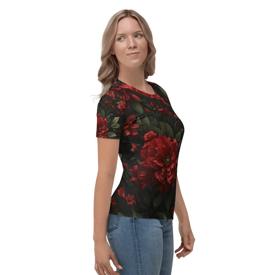 Harmony Bloom Women's Floral T-Shirt product image (8)