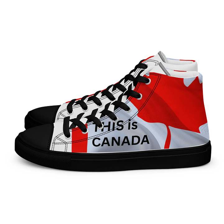 THIS is CANADA Women's High Top Canvas Shoes product image (1)