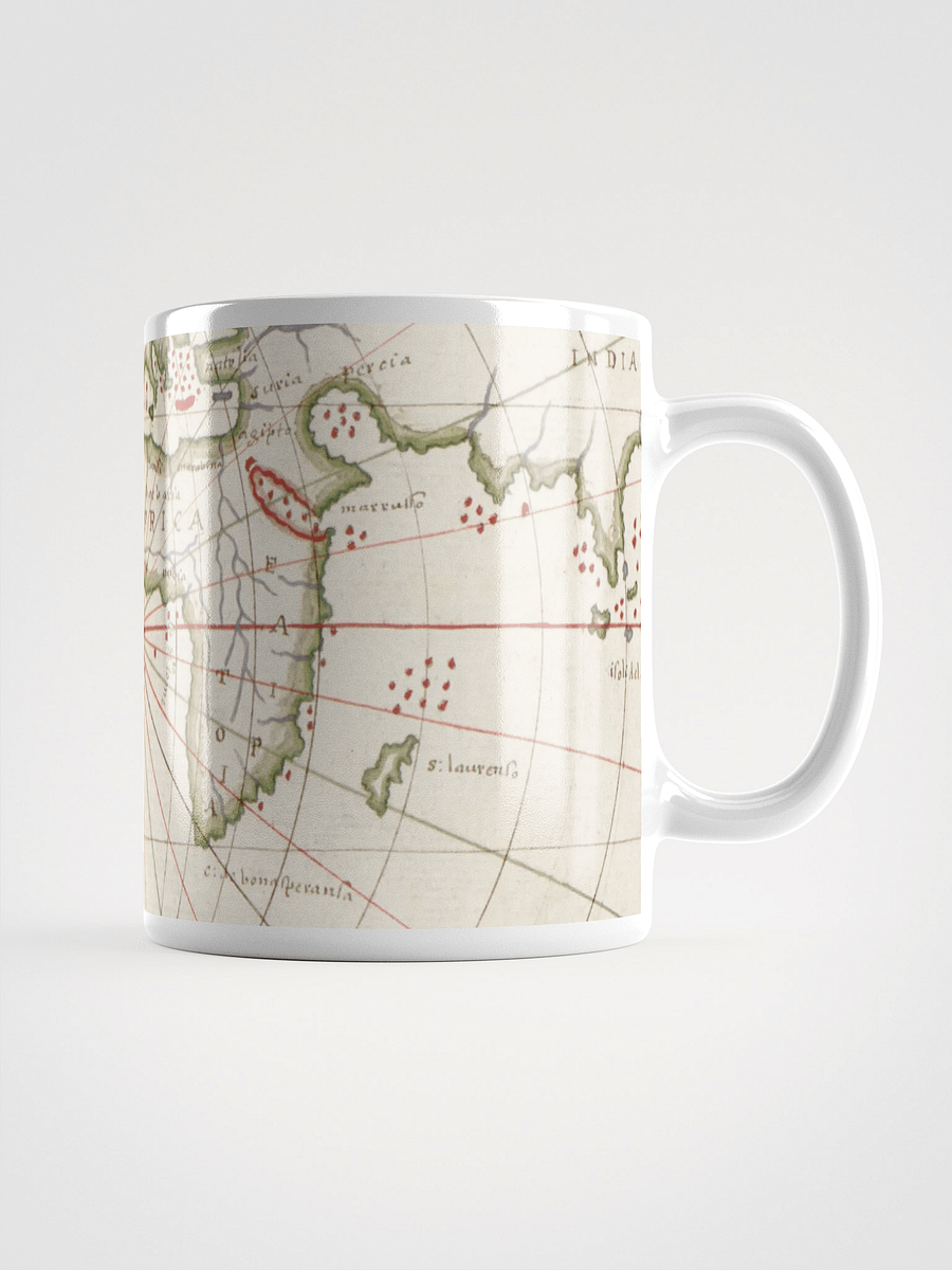 Antique Map Compass Rose Mug product image (1)