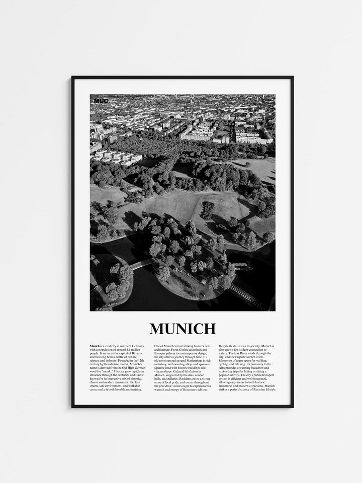 Munich 03 Newspaper Poster product image (1)