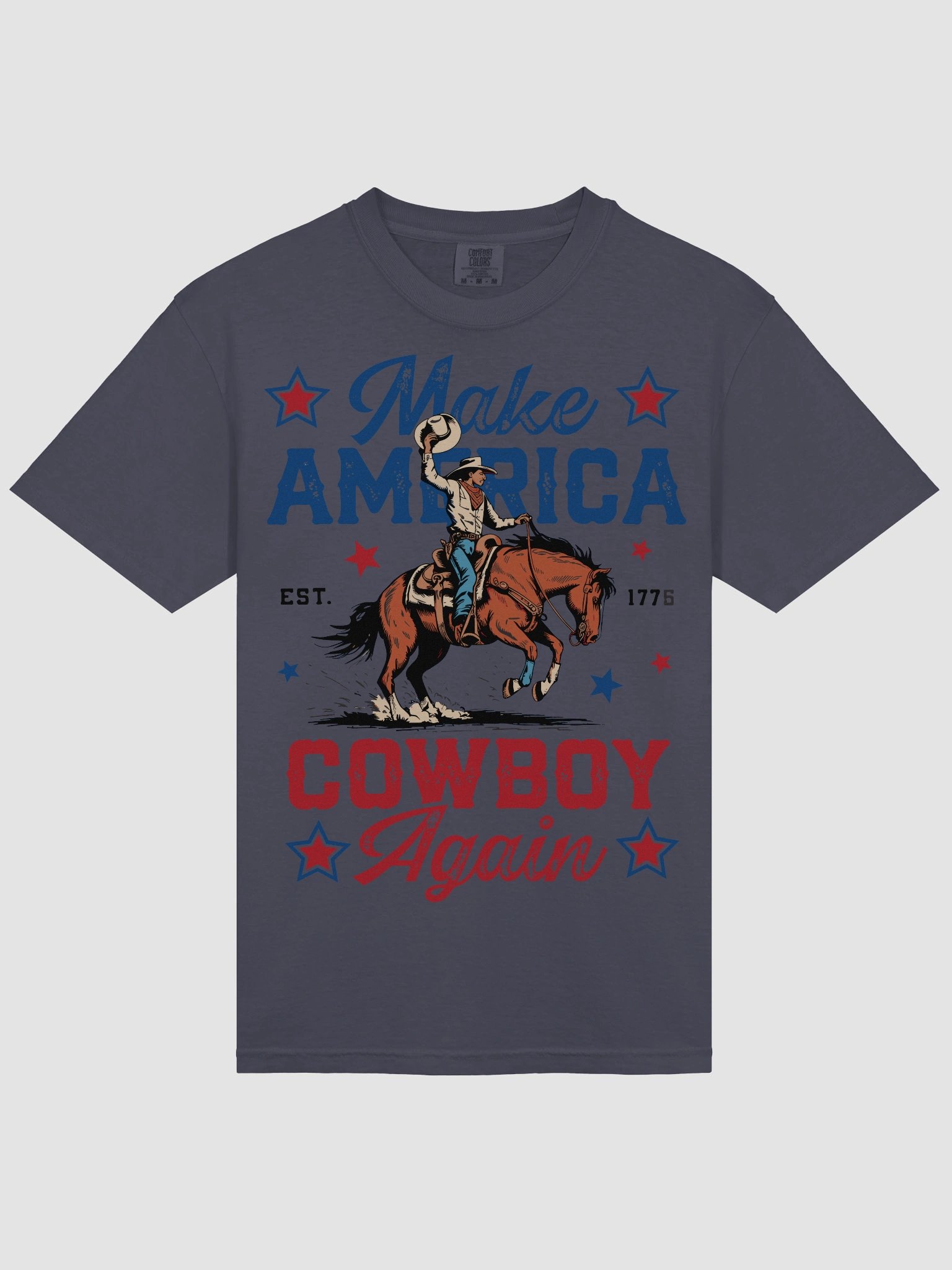 Ride Wild: Cowboy-Inspired T-Shirt product image (27)