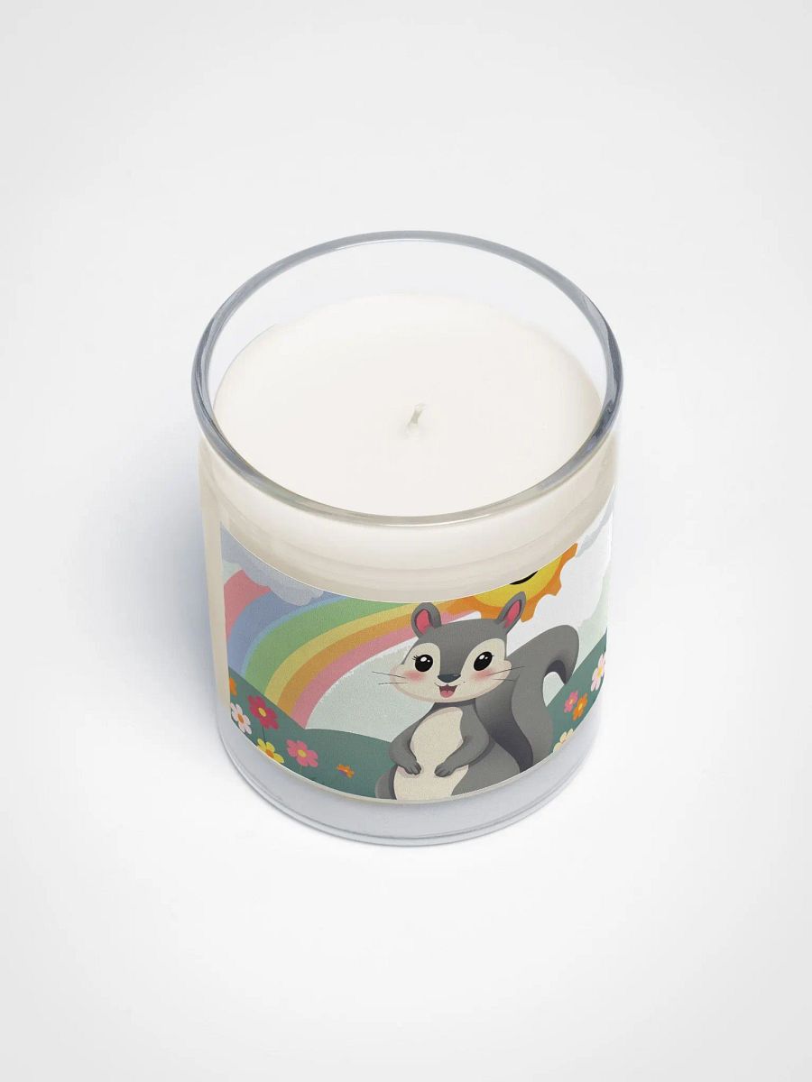 Rainbow Squirrel Soy Wax Candle product image (3)